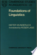 Foundations of linguistics /