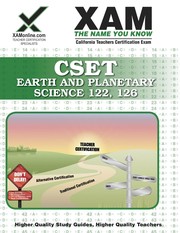 CSET 122, 126 : earth and planetary science : teacher certification exam /