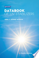 Databook of UV stabilizers /