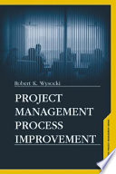 Project management process improvement /
