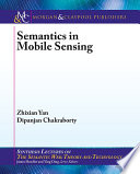 Semantics in mobile sensing /