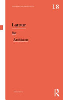 Latour for architects /