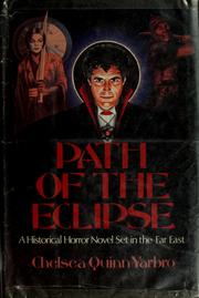 Path of the eclipse : a historical horror novel, fourth in the Count de Saint-Germain series /