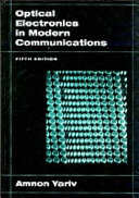 Optical electronics in modern communications /