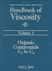 Handbook of viscosity /
