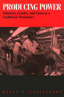 Producing power : ethnicity, gender, and class in a Caribbean workplace /