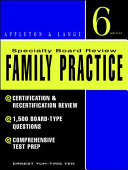 Specialty board review : family practice /