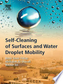 Self-cleaning of surfaces and water droplet mobility /