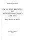 Ideas recurrentes en Antonio Machado (1898-1907) /