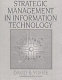 Strategic management in information technology /