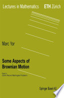 Some Aspects of Brownian Motion : Part II: Some Recent Martingale Problems /