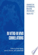 In Vitro-in Vivo Correlations /