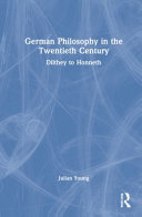 German philosophy in the twentieth century.