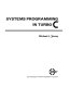 Systems programming in Turbo C /
