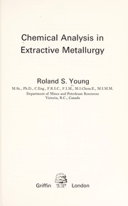 Chemical analysis in extractive metallurgy /