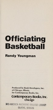 Officiating basketball /