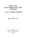 Guide to the local administrative units of England /