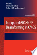 Integrated 60GHz RF Beamforming in CMOS /