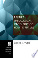 Barth's theological ontology of holy scripture /