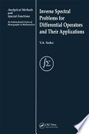 Inverse spectral problems for linear differential operators and their applications /