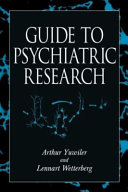 Guide to psychiatric research /
