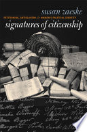 Signatures of citizenship : petitioning, antislavery, and women's political identity /