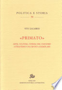 Primato : arte, cultura, cinema del fascismo attraverso una rivista esemplare /