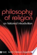 Philosophy of religion : an historical introduction /
