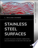 Stainless steel surfaces : a guide to alloys, finishes, fabrication and maintenance in architecture and art /