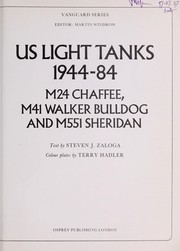 US light tanks 1944-84 : M24 Chaffee, M41 Walker Bulldog and M551 Sheridan /