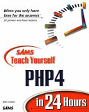 Sams teach yourself PHP4 in 24 hours /