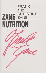 Zane nutrition /