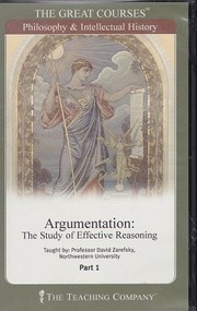 Argumentation : the study of effective reasoning /