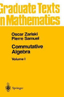 Commutative algebra /