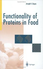 Functionality of proteins in food /