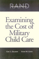 Examining the cost of military child care /