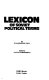 Lexicon of Soviet political terms /