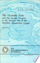 The Taconide zone and the Taconic orogeny in the western part of the northern Appalachian orogen.