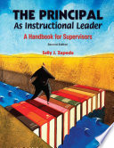 The principal as instructional leader : a handbook for supervisors /
