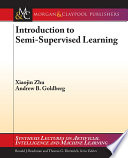 Introduction to semi-supervised learning /