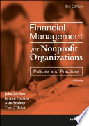 Financial management for nonprofit organizations : policies and practices /