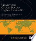 Governing cross-border higher education /