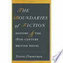 The boundaries of fiction : history and the eighteenth-century British novel /