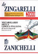 Lo Zingarelli 2000 : vocabolario della lingua italiana /
