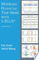 Modeling financial time series with S-plus /