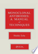 Monoclonal antibodies : a manual of techniques /