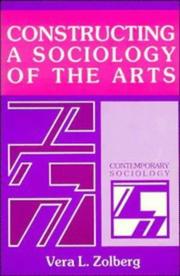 Constructing a sociology of the arts /