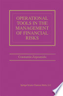 Operational Tools in the Management of Financial Risks /