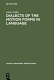 Dialectics of the motion forms in language /