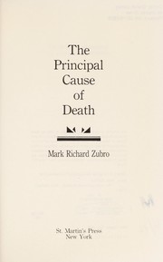 The principal cause of death /